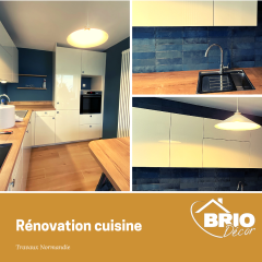 Rénovation cuisine - Brio Décor