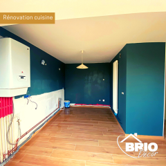 Rénovation cuisine - Brio Décor