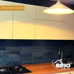 Rénovation cuisine - Brio Décor