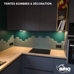 Teintes sombres & Décoration - Brio Décor